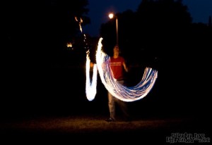 J. Andrew Baker Fire Dancing in Barrie