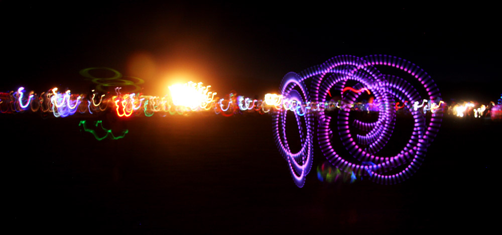 Glow Poi Dancing