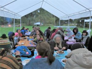 Sacred Meal, one rainy day! 