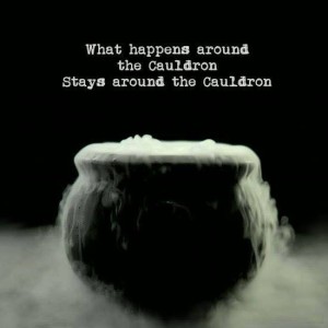 what happens around the cauldron